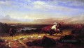 The Last of the Buffalo luminism landsacpes Albert Bierstadt west America